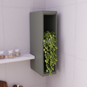 Ver imagem 1 de Nicho Aéreo 18,5cm 100% MDF Cozinha Sevilha Verde/Hill