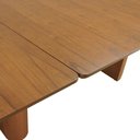 Ver imagem 5 de Conjunto Mesa Celebra 360x135cm com 16 Cadeiras Organik Tampo em MDF Assento Corano Marrom Mescla