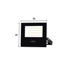 Ver imagem 2 de Refletor Blumenau Led Play 30w Preto Bivolt 3000k Luz Amarela
