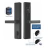 Fechadura Eletronica Digital Wifi Biometria App Cartao Chave Celular Smartphone Segurança Residencia - 12