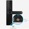 Fechadura Eletronica Digital Wifi Biometria App Cartao Chave Celular Smartphone Segurança Residencia - 11