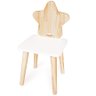 Kit Mesa e Cadeira Infantil Estrela - Pinus - 3