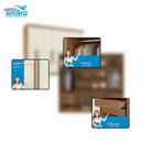Ver imagem 4 de Guarda Roupa Casal 8 Portas 4 Gavetas Master New Jatobá Areia Acetinado - Santos Andirá