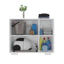Ver imagem 4 de Armário Lavanderia Com 3 Portas 90 Cm Mp5034 Branco