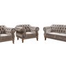 Conjunto Sofá Duquesa Chesterfield 2 Lugares e 2 Poltronas - 2