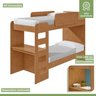 Quarto Infantil com Beliche Olga Cômoda e Criado Baião e Guarda-roupa Alonzo - 10