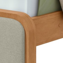 Quarto Infantil com Cama Solteiro Loop Tecido Boucle e Cômoda 8 Gavetas 152x48x96cm Loop - 11