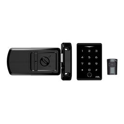 Fechadura smart X3 sem fio abertura bio e chave tetra AGL - 5
