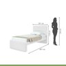 Quarto Infantil com 2 Camas Solteiro Loop Tecido Korino - 6