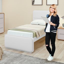 Quarto Infantil com 2 Camas Solteiro Loop Tecido Korino - 9