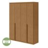 Quarto Infantil com Guarda-roupa Solteiro 4 Portas 2 Gavetas Alonzo e Cama Solteiro Athenas - 12