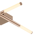 Ver imagem 2 de Plafon de Sobrepor Palito Dourado (c)70cm (l)70cm (a)7cm 4x6w 2700k 1200lm - Cd016