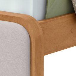 Quarto Infantil com 2 Camas Solteiro Loop e 1 Mesa de Cabeceira Leder - 11