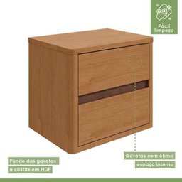 Quarto Infantil com 2 Camas Solteiro Loop e 1 Mesa de Cabeceira Leder - 16