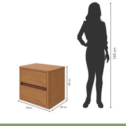Quarto Infantil com 2 Camas Solteiro Loop e 1 Mesa de Cabeceira Leder - 18