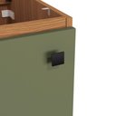 Ver imagem 4 de Balcão Kappesberg Pixel 1 Porta Canela/verde Frevo 40cm