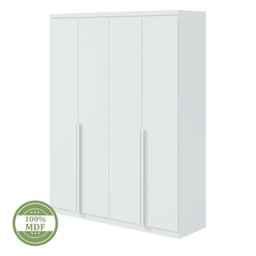 Quarto Infantil com Guarda-roupa Solteiro 4 Portas 2 Gavetas Alonzo e Cama Solteiro Athenas - 19