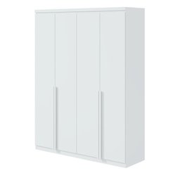 Quarto Infantil com Guarda-roupa Solteiro 4 Portas 2 Gavetas Alonzo e Cama Solteiro Athenas - 17