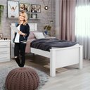 Ver imagem 6 de Quarto Infantil com Guarda-roupa Solteiro 4 Portas 2 Gavetas Alonzo e Cama Solteiro Athenas