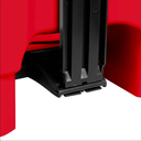 Ver imagem 5 de Lixeira 50l Retangular C/ Pedal Vermelho Lar Plasticos 13248