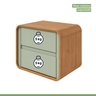 Quarto Infantil com 2 Camas Solteiro Loop Tecido Boucle e Mesa de Cabeceira 2 Gavetas Loop - 16