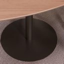 Ver imagem 4 de Conjunto de Jantar Mesa Orgânica Kalyx 4 Cadeiras Kalina - Preto C/ Canella - Carbono