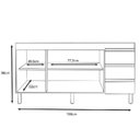 Ver imagem 4 de Balcão Pia 6200 sem Tampo 159 Cm 3 Pt 3 Gv Nature Off White Plla