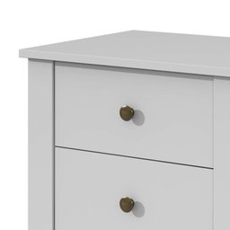 Quarto Infantil com 2 Camas Solteiro Athenas Plus e Mesa de Cabeceira 3 Gavetas Maggiore New - 13