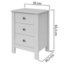 Ver imagem 4 de Quarto Infantil com 2 Camas Solteiro Athenas Plus e Mesa de Cabeceira 3 Gavetas Maggiore New