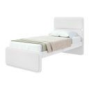 Ver imagem 7 de Kit Quarto Infantil 3 Peças com 2 Camas de Solteiro e Cômoda Loop Maggiore Branco