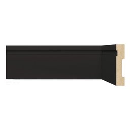 Rodapé de Mdf 8cm X 15mm X 2,40m Guarnição com Friso Moldufama 802 - 2