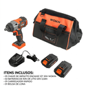 Ver imagem 6 de Chave de Impacto sem Escovas de Lons de Litio 20v Wokin Tools