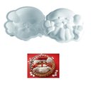 Ver imagem 4 de Molde de Silicone Papai Noel Natal Santa Claus Silikomart
