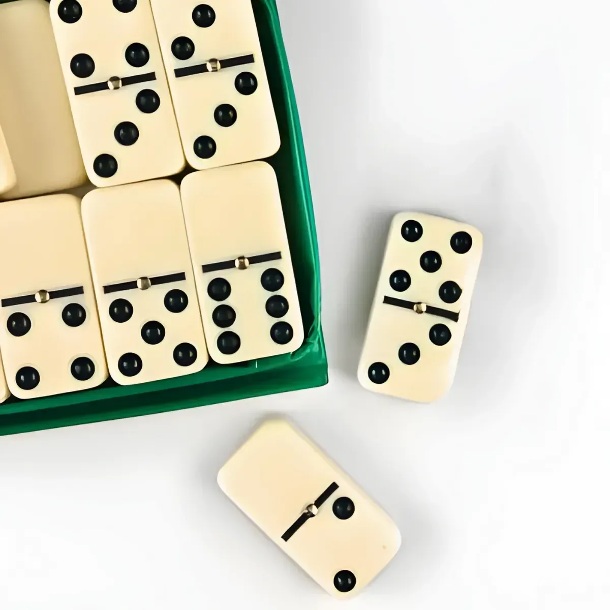 Ver imagem 4 de Dominó de Osso Profissional Conjunto com 28 Peças Exclusiva