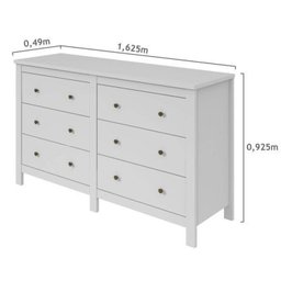 Quarto Infantil com 2 Cômodas 6 Gavetas Maggiore New - 5