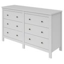 Ver imagem 5 de Kit 2 Cômodas 6 Gavetas para Quarto Infantil Maggiore New Branco