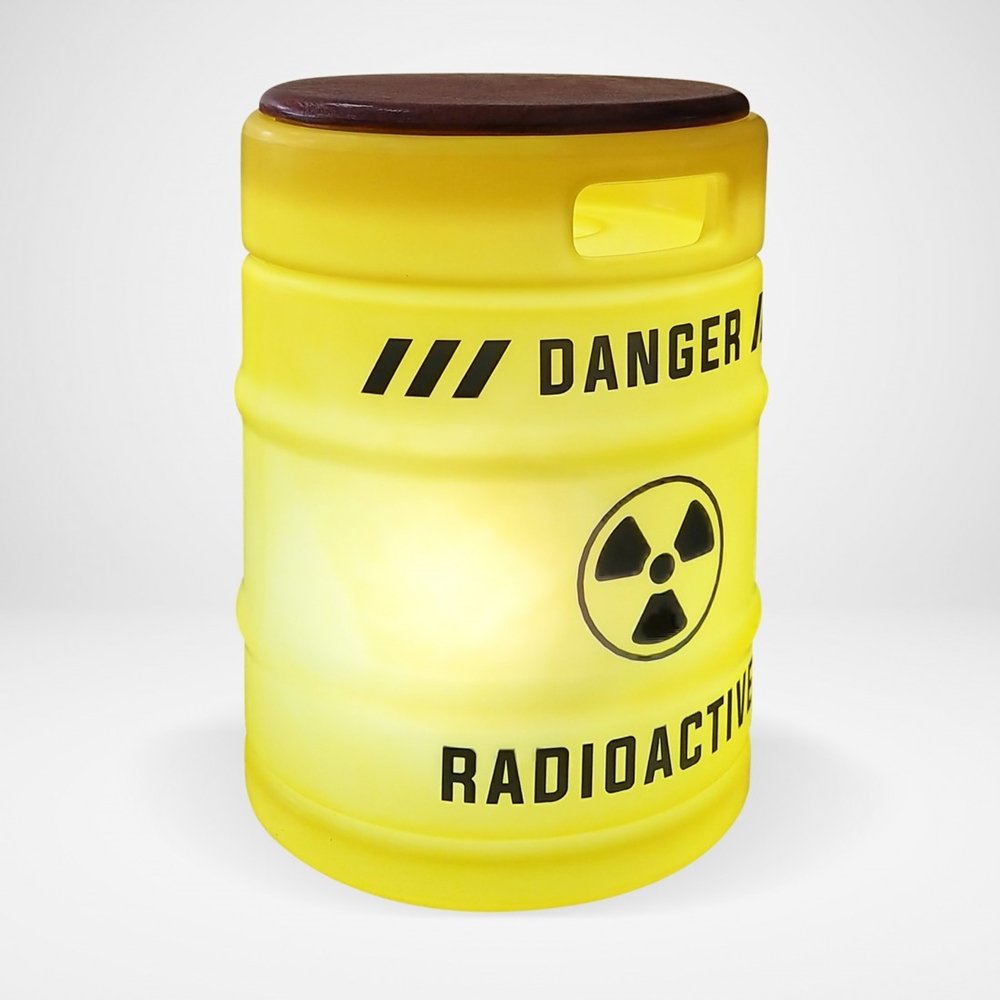 Banco com Luminária Radioactive Amarelo - 2