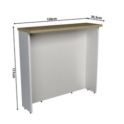Bancada Ilha 120cm Cozinha Sevilha - 2