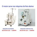 Ver imagem 2 de Motor P/ Maquina Costura Overlock Fn2,fn2-7, C/ Acelerador