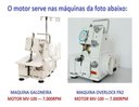 Ver imagem 2 de Motor P/ Maquina Costura Overlock Fn2,fn2-7, C/ Acelerador