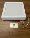 Ver imagem 5 de Plafon Catar Sobrepor 16w Branco 26x26 Tualux