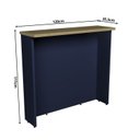 Ver imagem 4 de Bancada Ilha 120cm Cozinha Sevilha