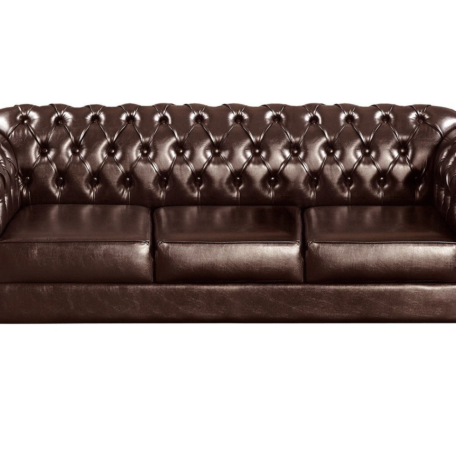 Conjunto Sofá Duquesa Chesterfield 3 Lugares + 2 Poltronas - 2