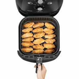 Fritadeira Airfry Midea Digitral 5.3l Frb50p Preto - 127v - 5