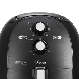 Fritadeira Airfry Midea Digitral 5.3l Frb50p Preto - 127v - 3