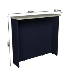Bancada Ilha 120cm Cozinha Sevilha - 3