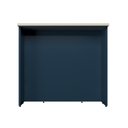 Ver imagem 5 de Bancada Ilha 120cm 100% MDF Cozinha Sevilha Azul/Órion/Cinza Argila