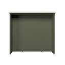 Ver imagem 5 de Bancada Ilha 120cm 100% MDF Cozinha Sevilha Verde/Hill/Cinza Argila