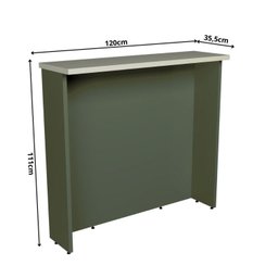 Bancada Ilha 120cm Cozinha Sevilha - 3