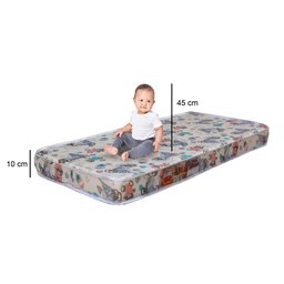 Colchão Berço Tigus Baby Baby Sleep D18 10x130x70cm - Estampado - 4